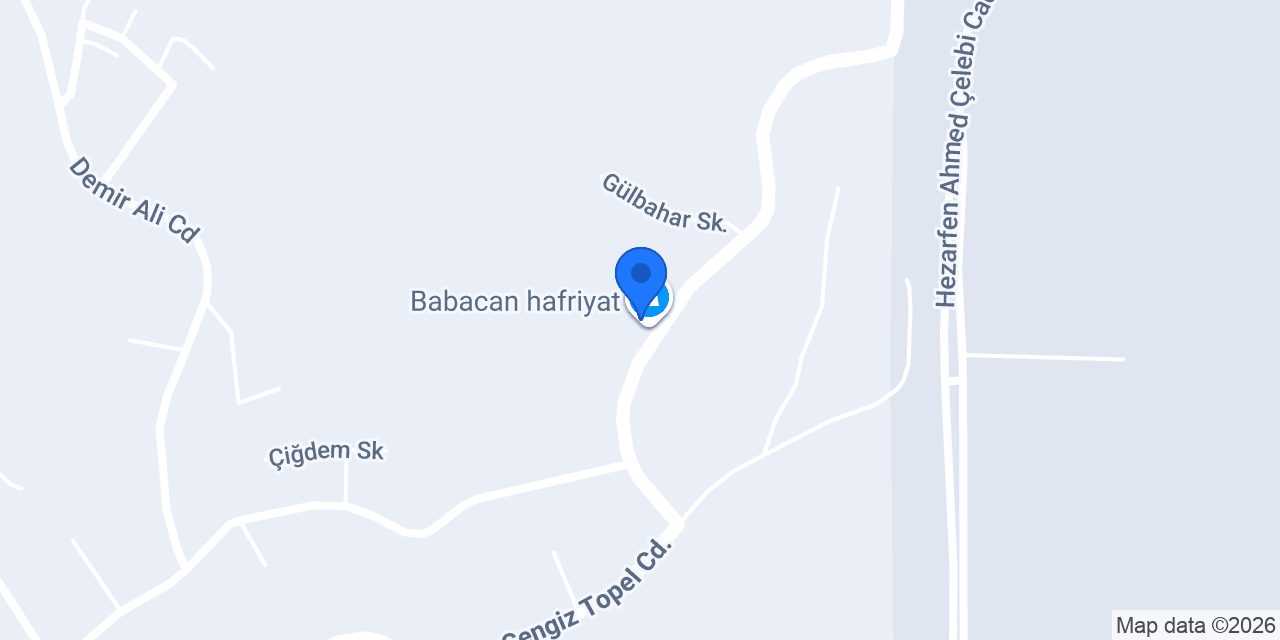 Babacan hafriyat konumu