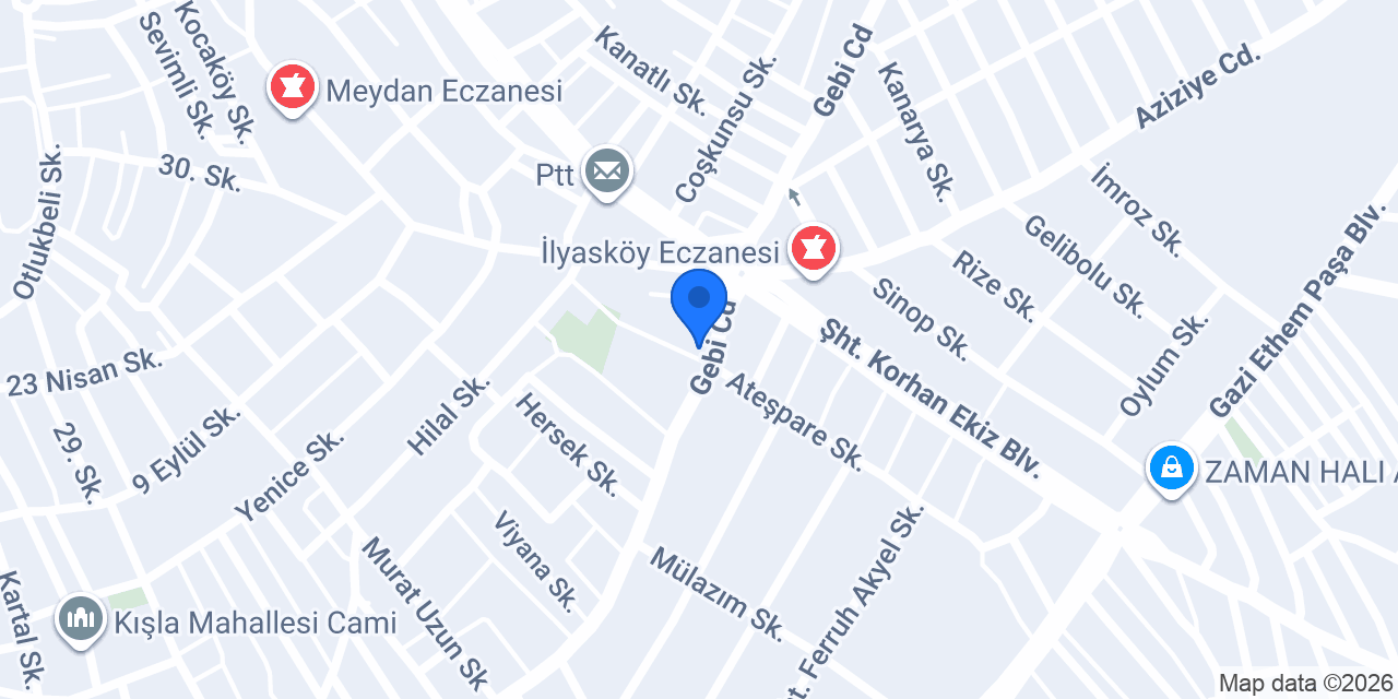 SD iletişim-Teknik Servis konumu