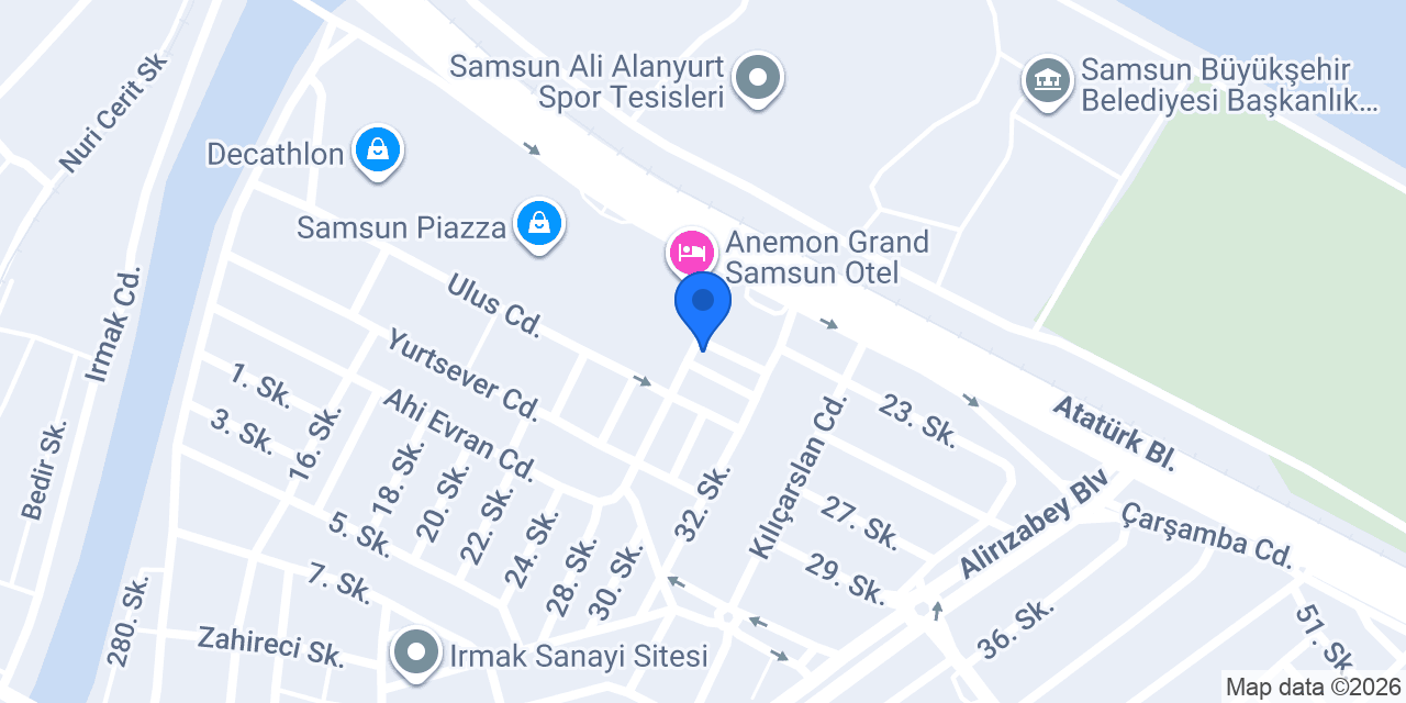 Samsun Sofrası konumu