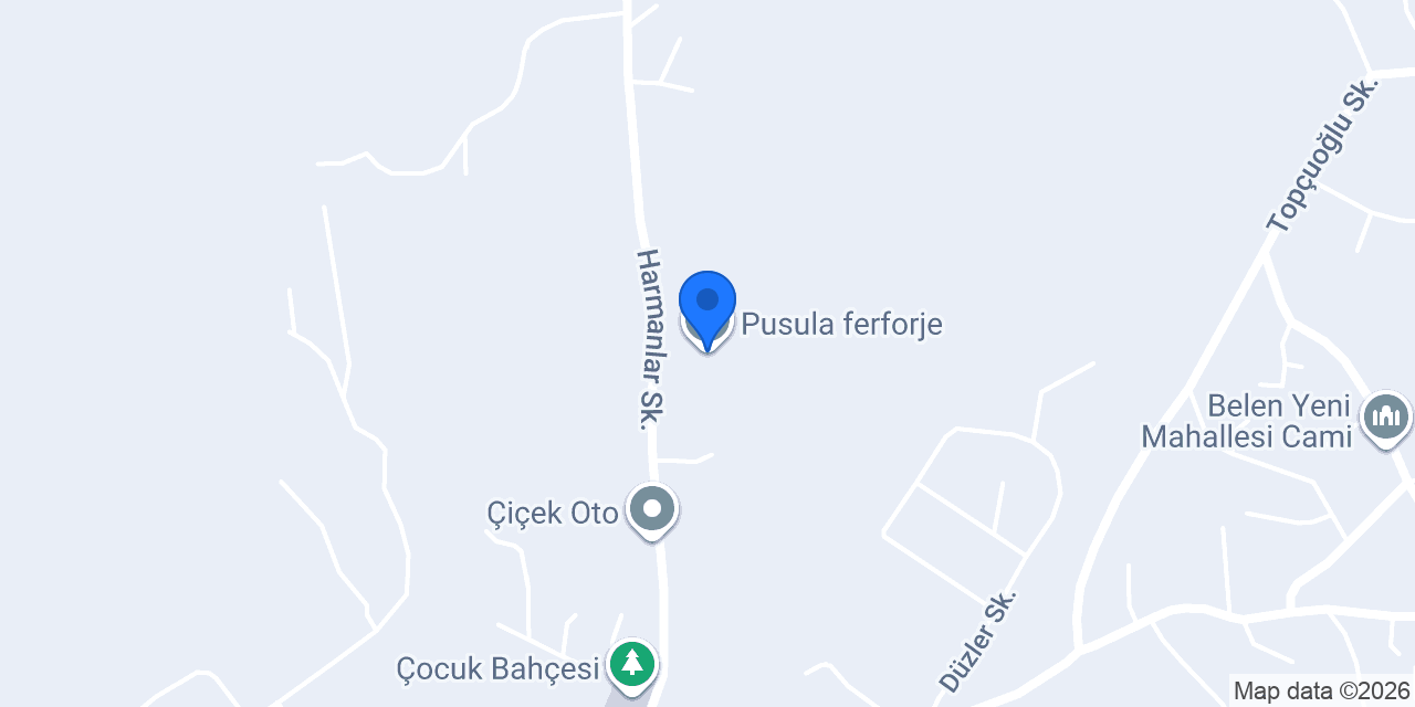 Pusula ferforje konumu
