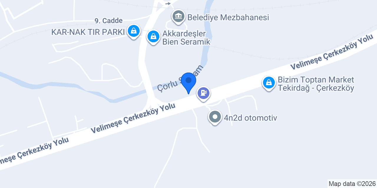 Organize İzolasyon Çatı Kaplama konumu