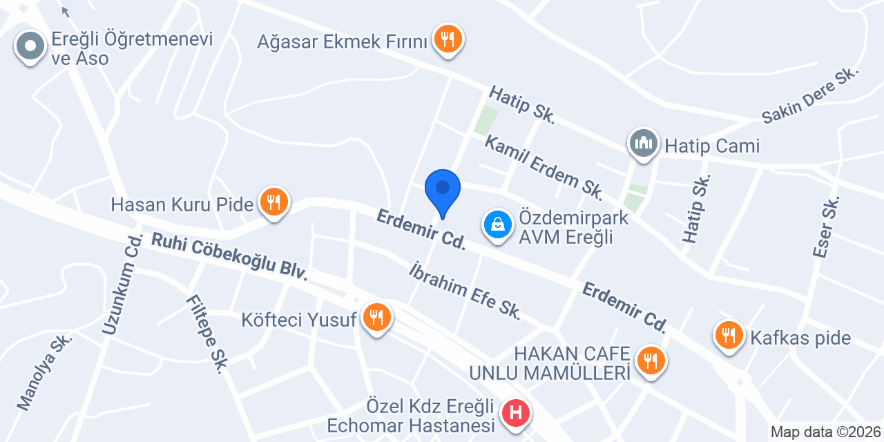 Çiçekçi konumu