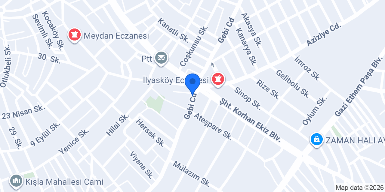 Denizci Eczanesi konumu