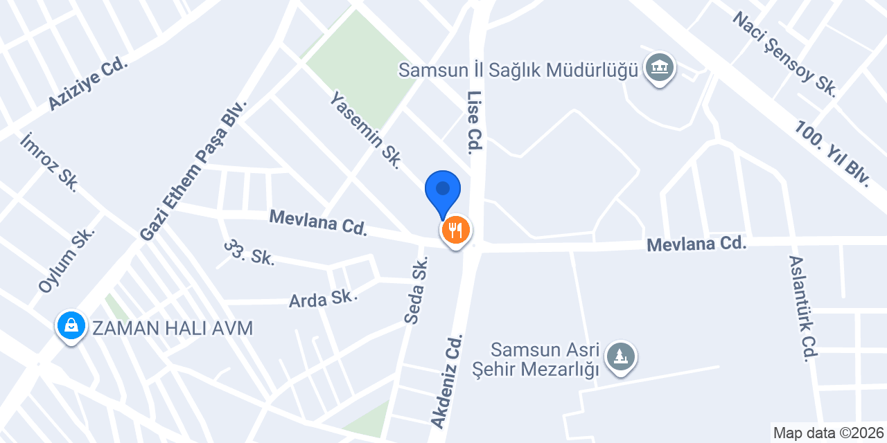 Eymen temizlik /Samsun konumu