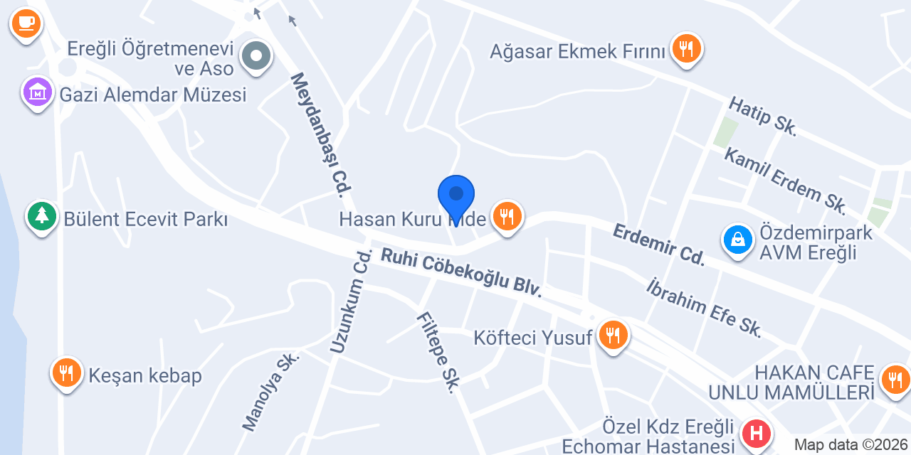 Dinçel Sigorta Acentesi konumu
