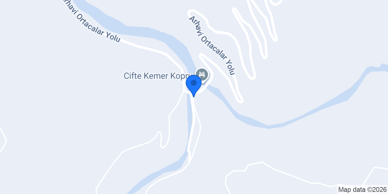 Çifte Köprü Restaurant konumu