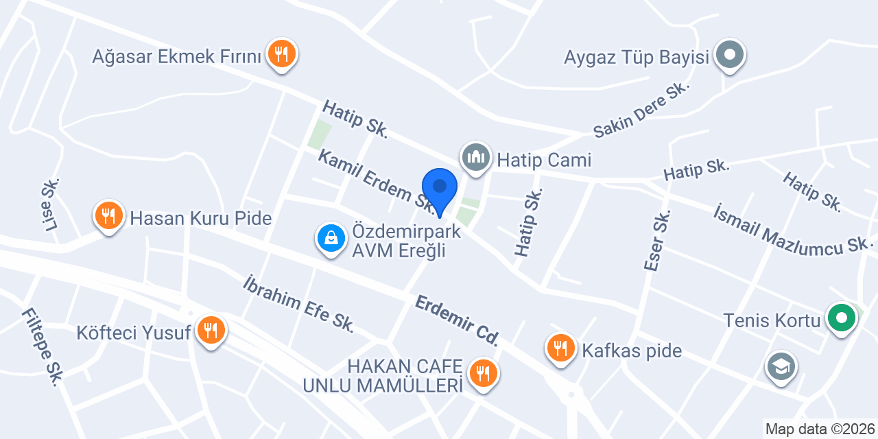 Etiler unlu mamülleri konumu