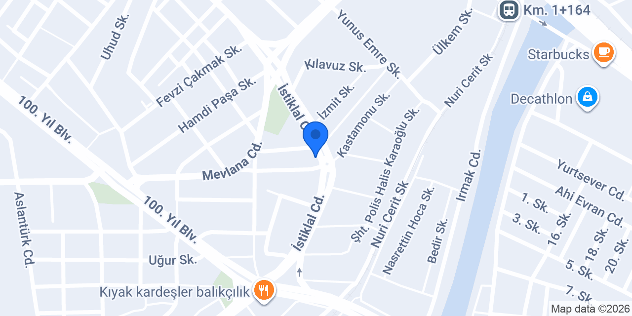 ARSLANTAŞLI İç Mimarlık konumu