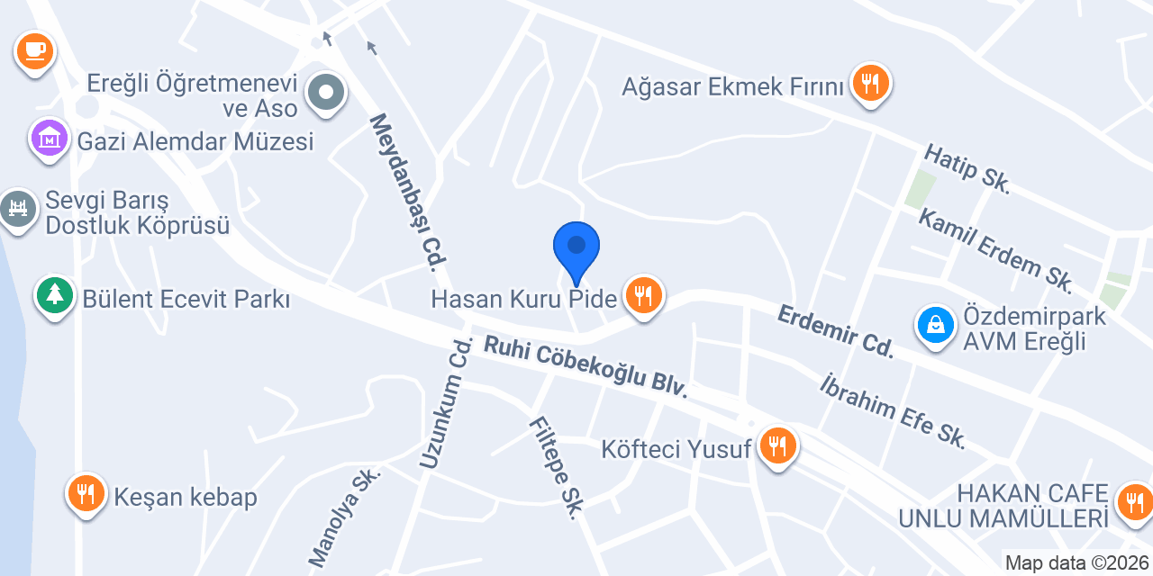 İcon Bayan Kuaförü konumu