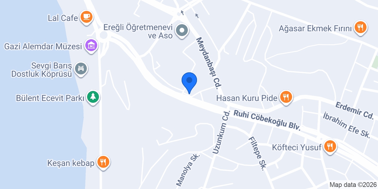 Karadeniz Ereğli Müftülüğü konumu