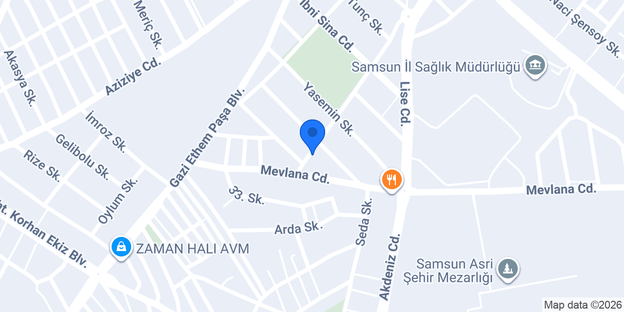 SAMSUN ELEKTRİK konumu