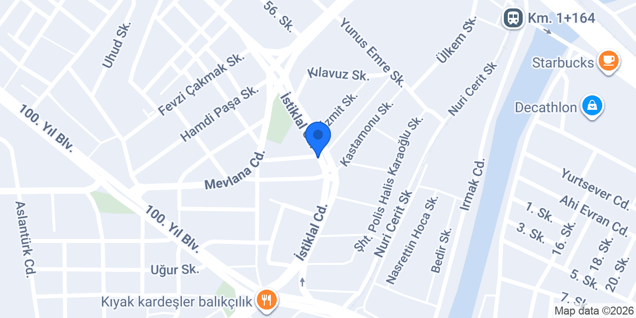 CS Şehrin Makası konumu