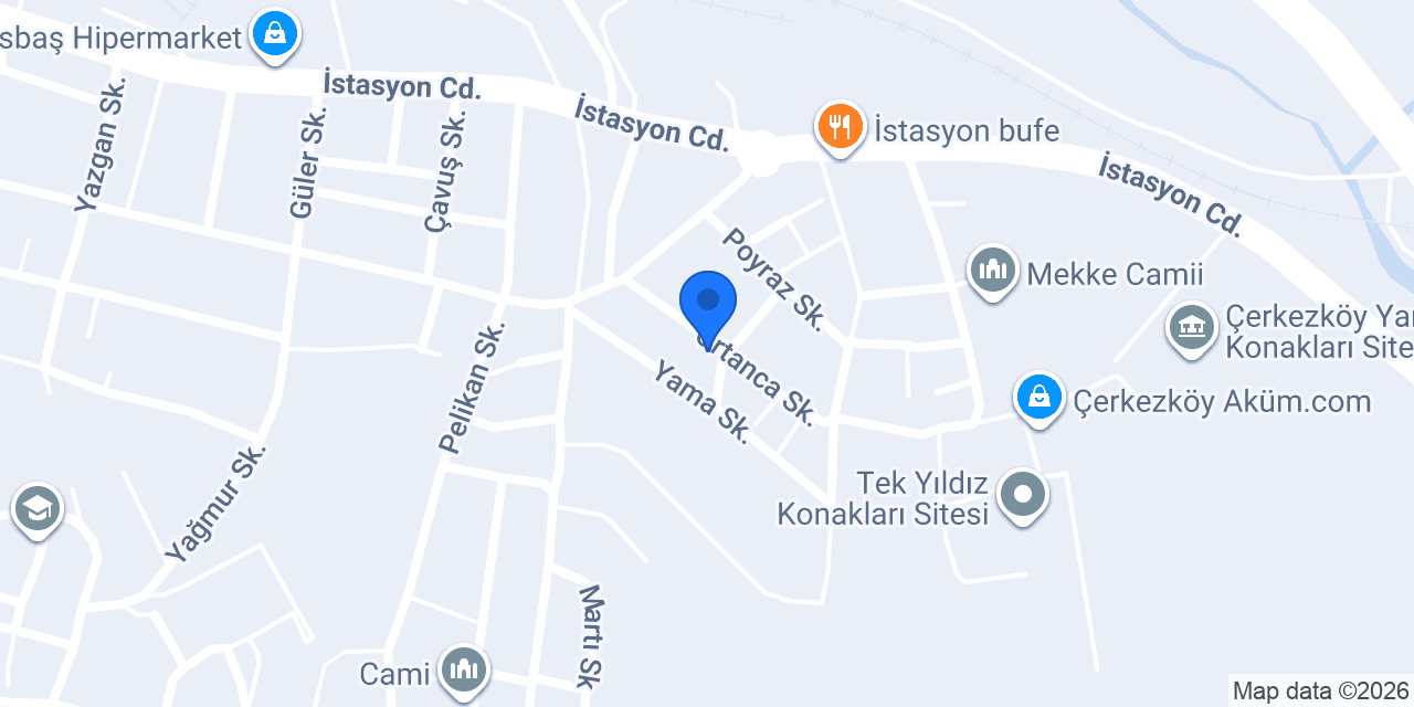 ÇİĞDEM UNLU MAMÜLLERİ konumu