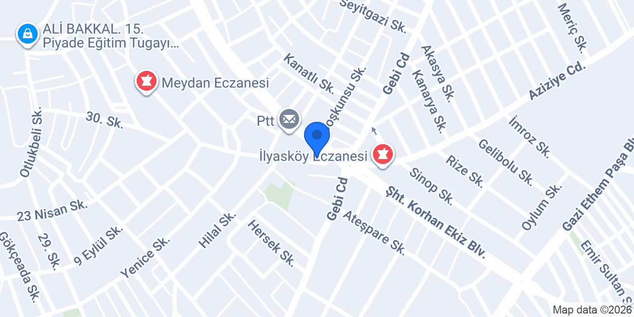 Akyüz İnşaat konumu