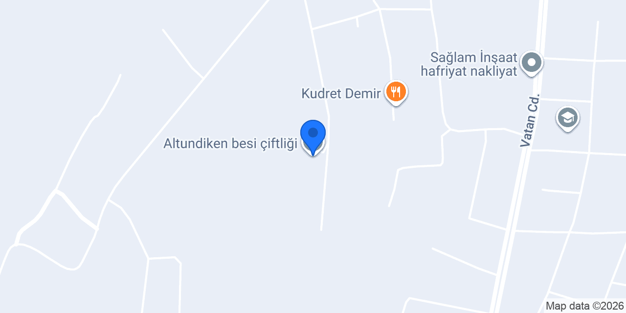 Altundiken besi çiftliği konumu