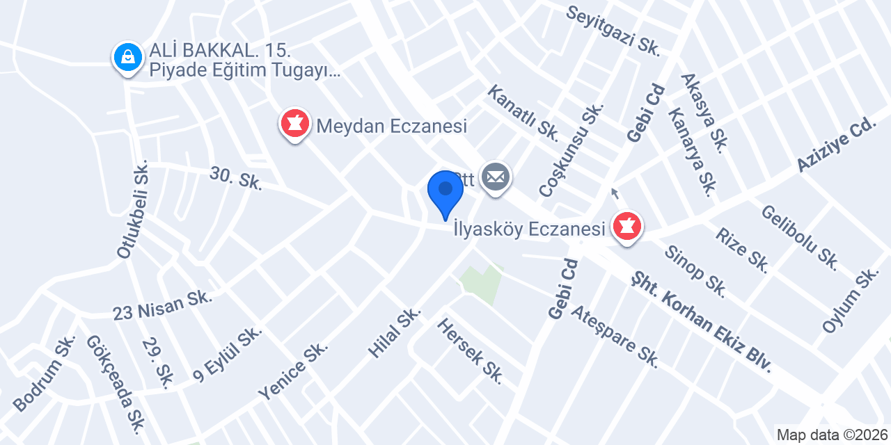 Oses Çiğ Köfte konumu