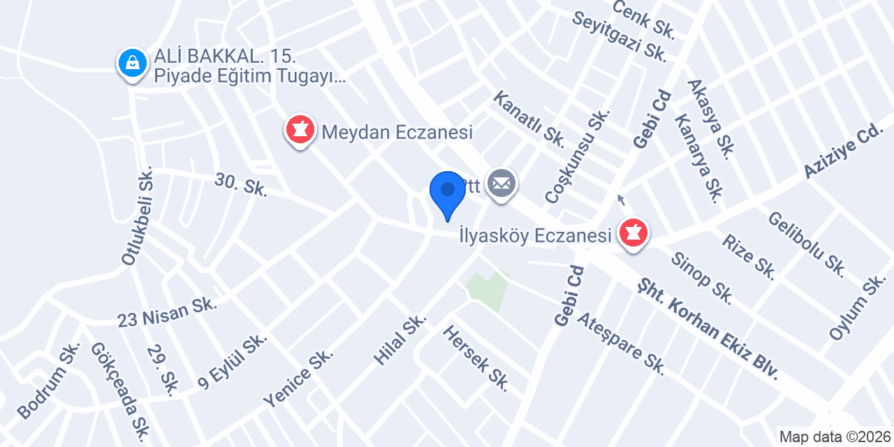 TAT PİDE 55 (İlyasköy) konumu