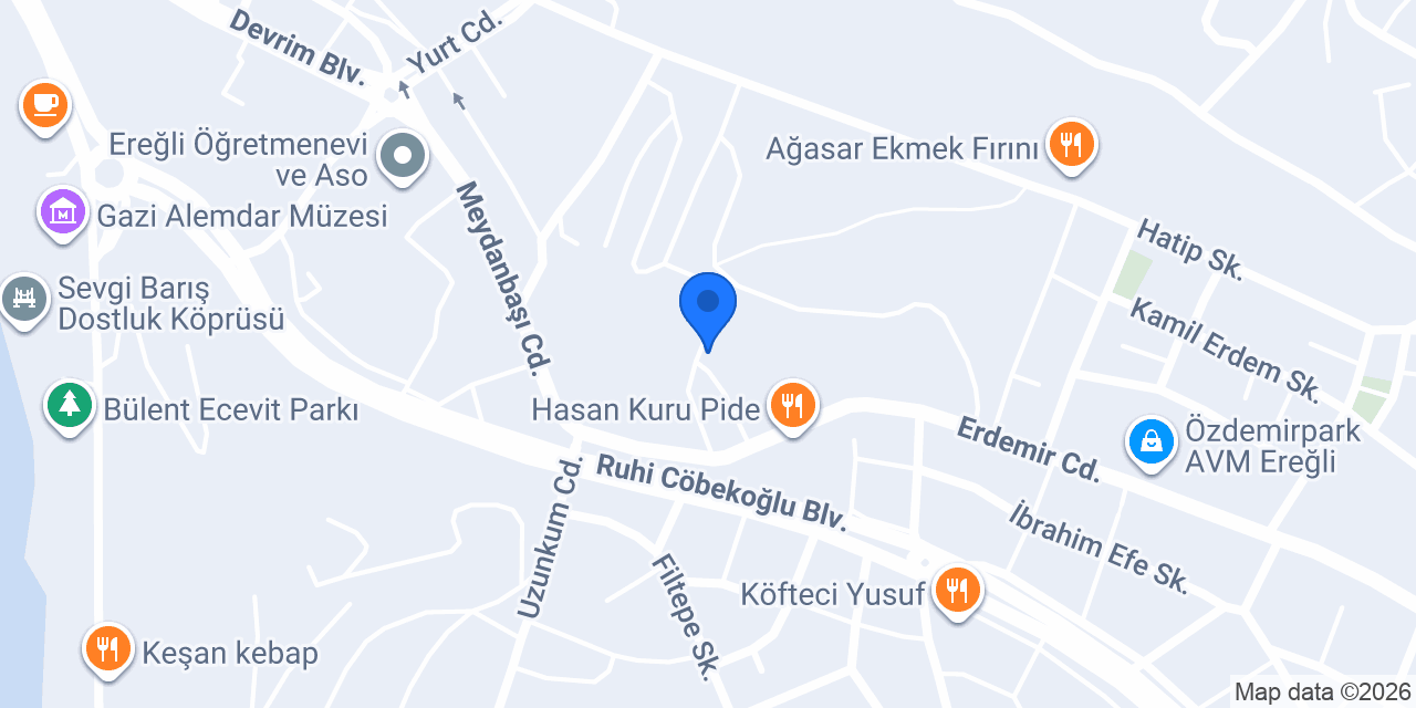 Efemotorz konumu