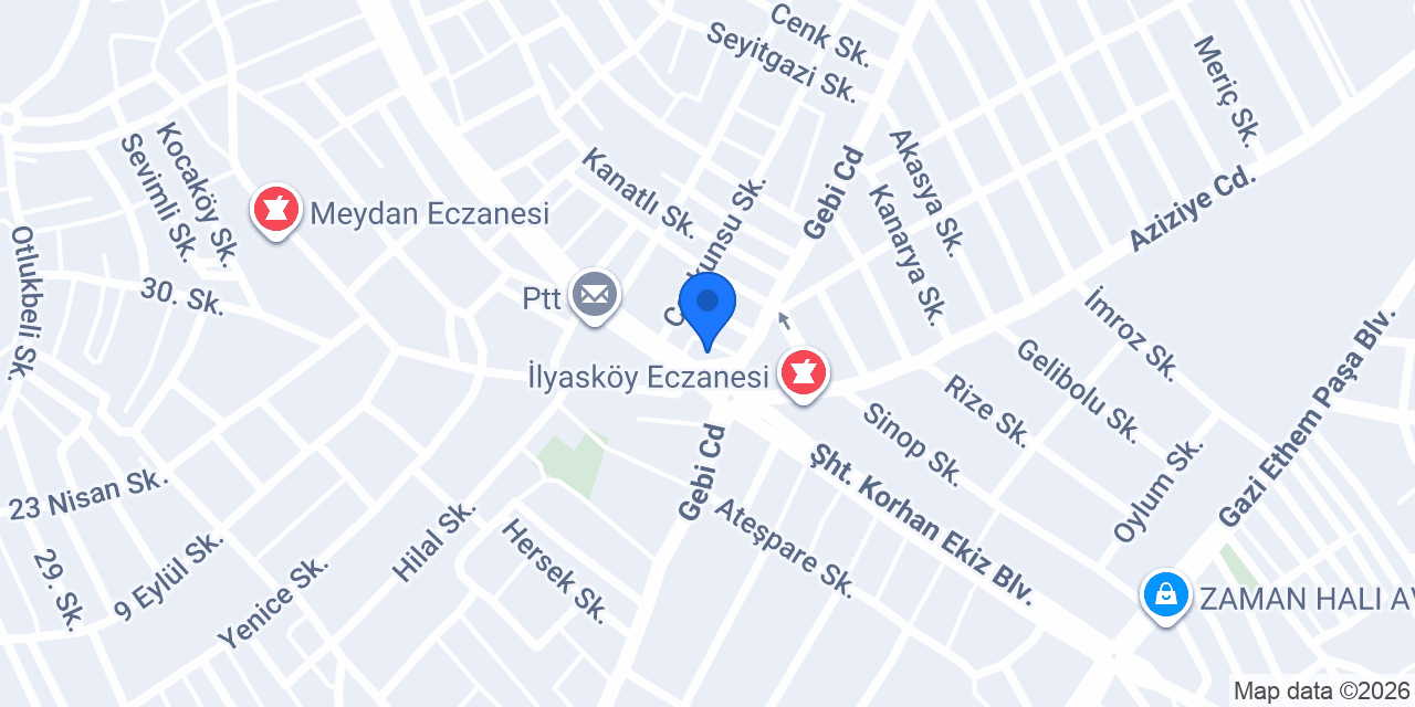 ÖZTAT DÖNER konumu