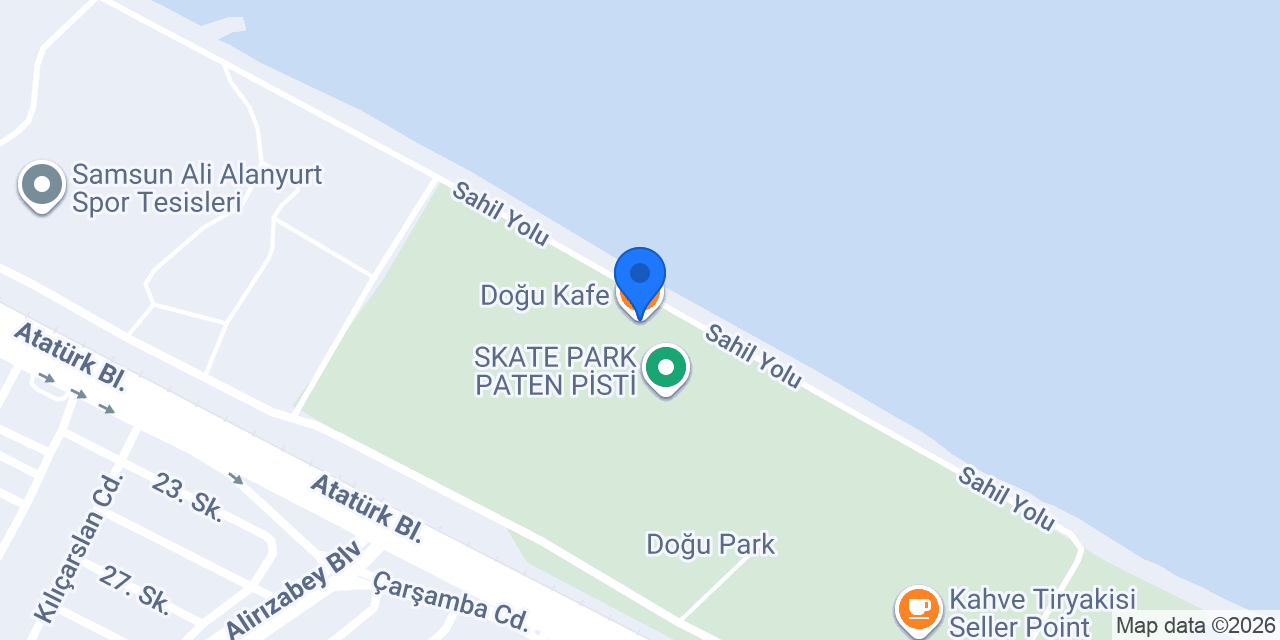 Doğu Kafe konumu