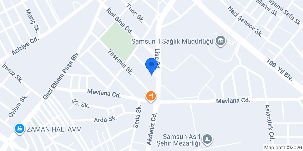DEHA Pide Restoran konumu
