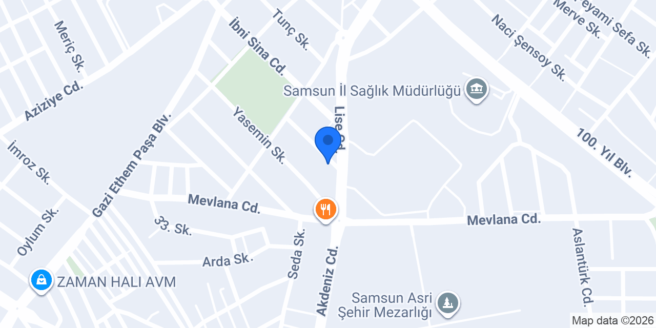 Acil Şifa Eczanesi konumu