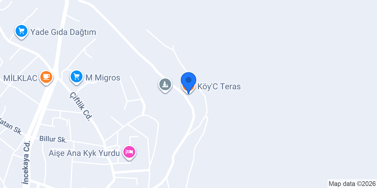 Köy'C Teras konumu
