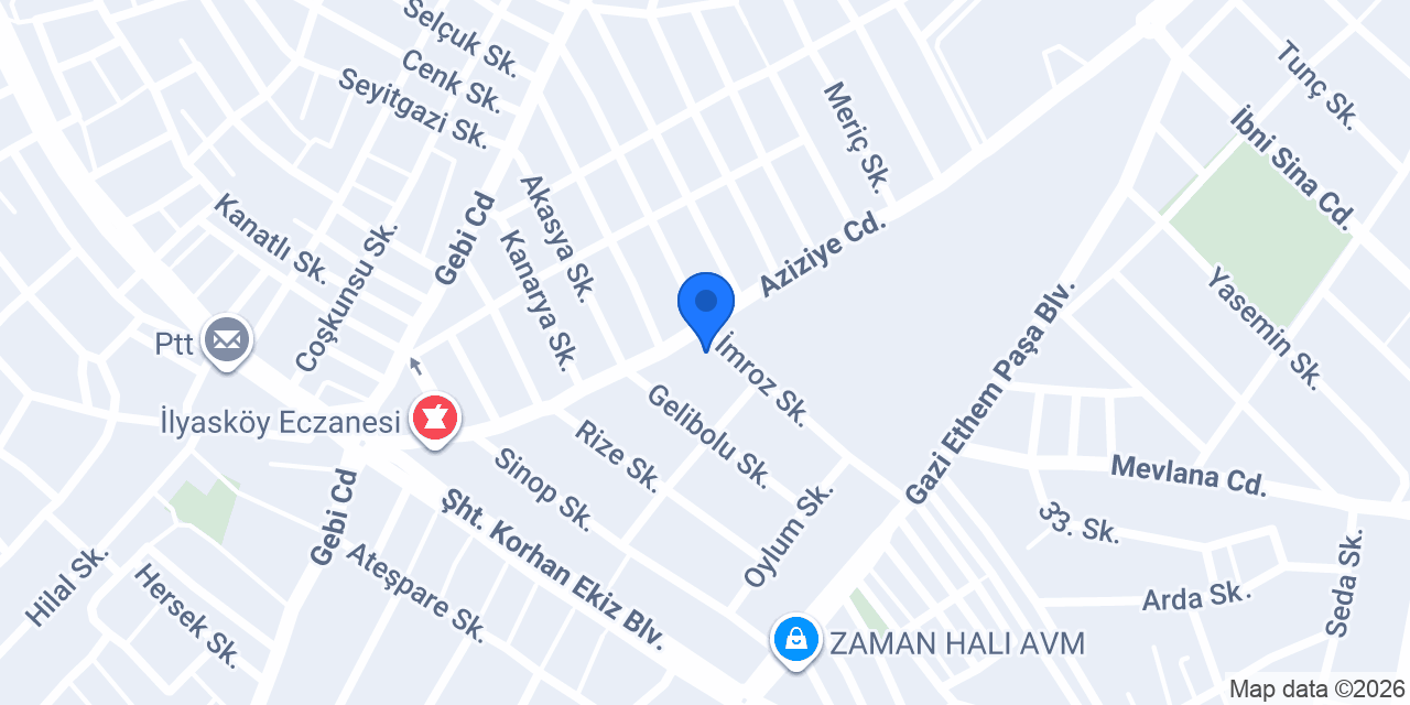 Çağdaş Erkek Berberi konumu