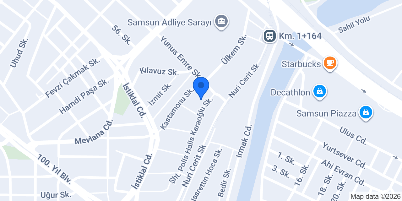 Av. Emel AYDIN - MEŞALE HUKUK DANIŞMANLIK konumu