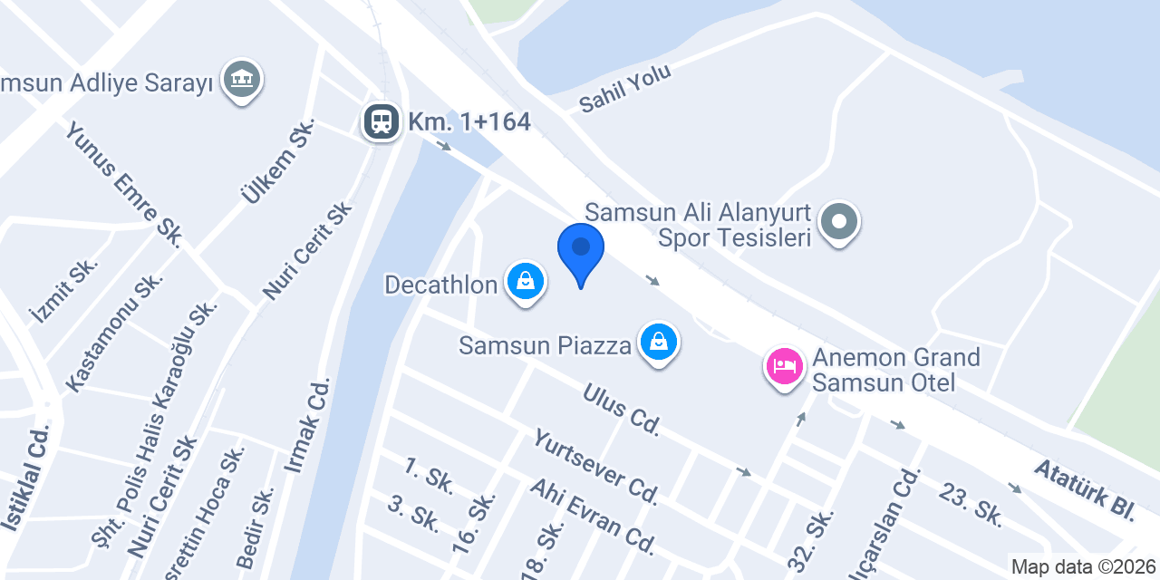 Piazza AVM konumu