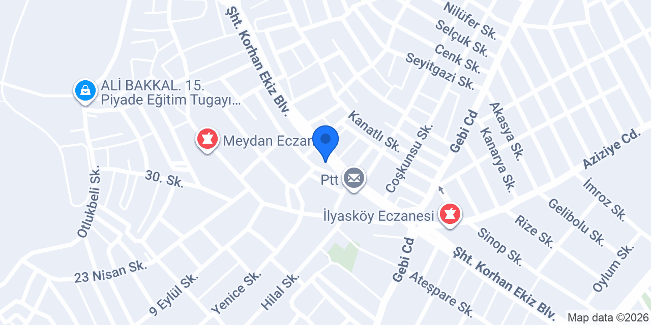 Samsun Doğalgaz konumu