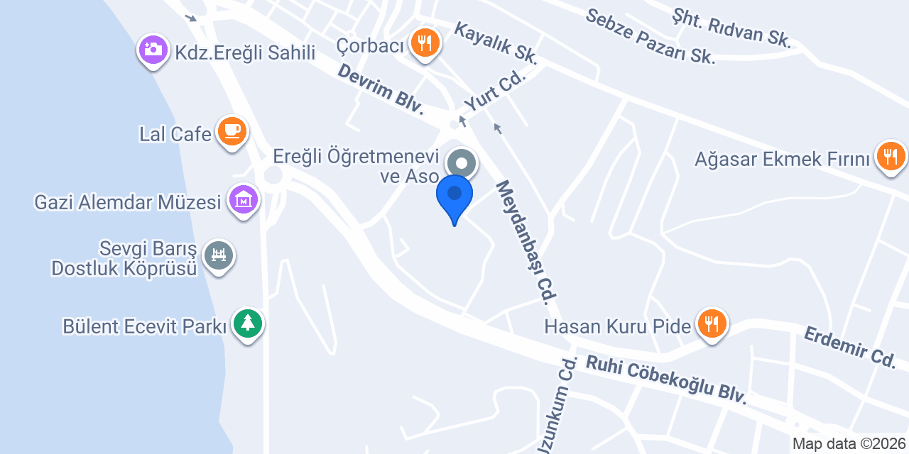 EREĞLİ SRC KURSU konumu
