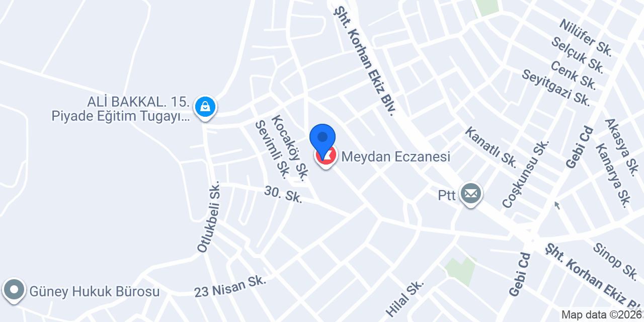 Dokuz Eylül Eczanesi konumu