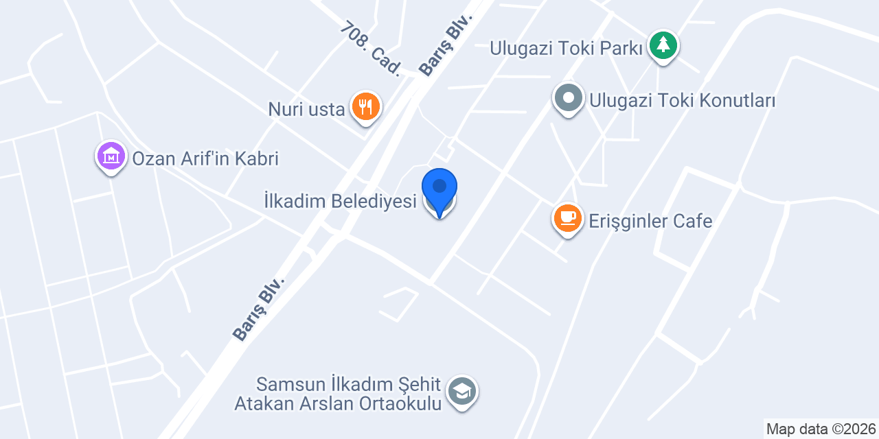 İlkadim Belediyesi konumu