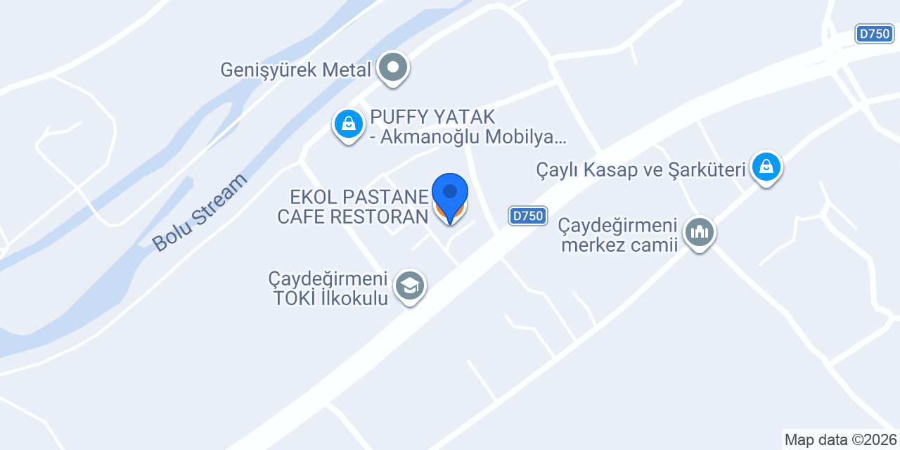 EKOL PASTANE CAFE RESTORAN konumu