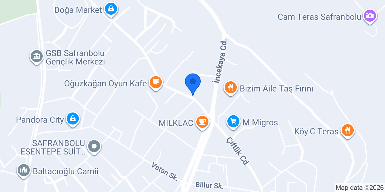 Karabük Sondaj konumu