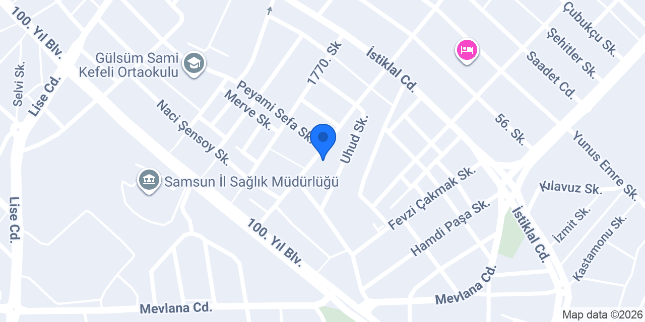 Samsun Mobilya konumu