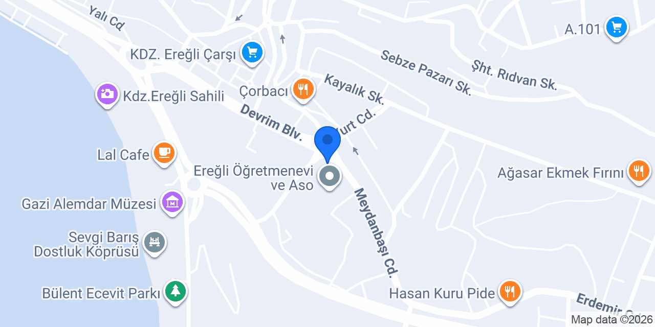 Lulubabyspa Karadeniz Ereğli konumu