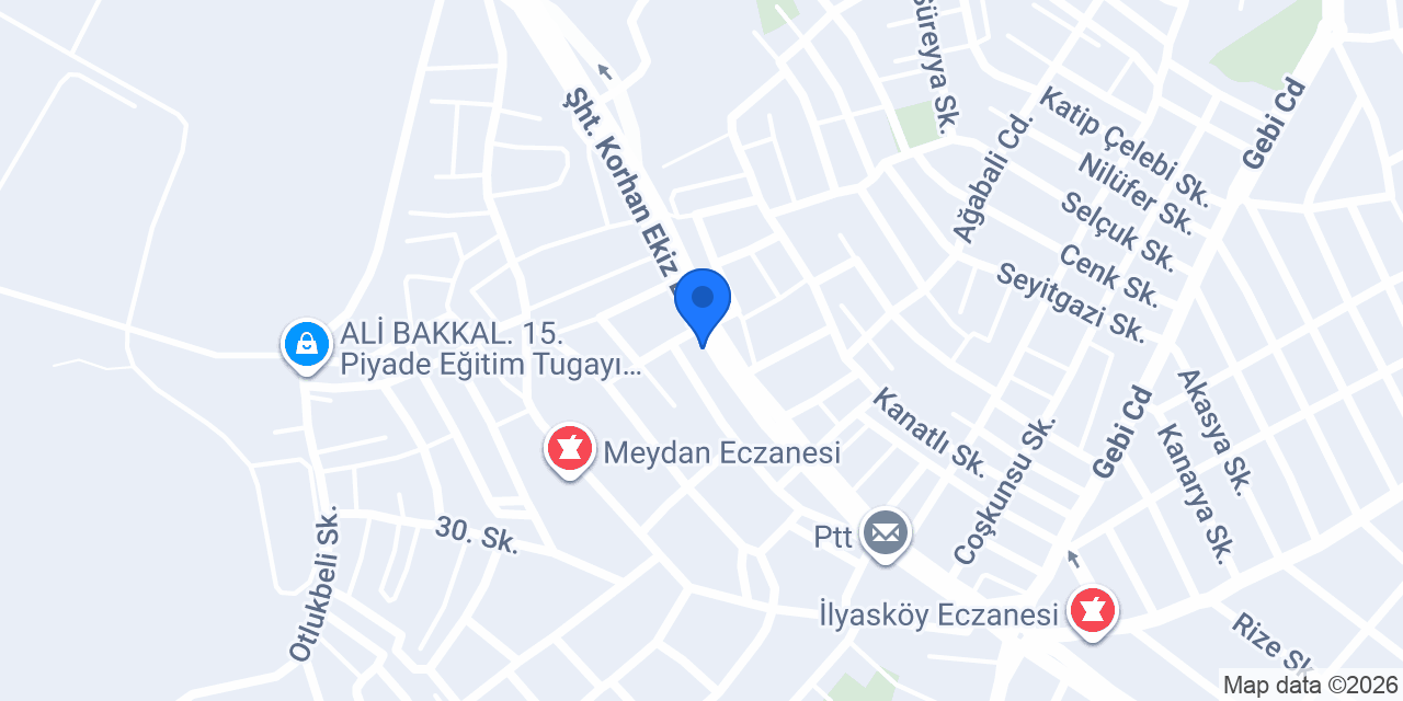 AKYÜZ KARDEŞLER DEKARASYON konumu