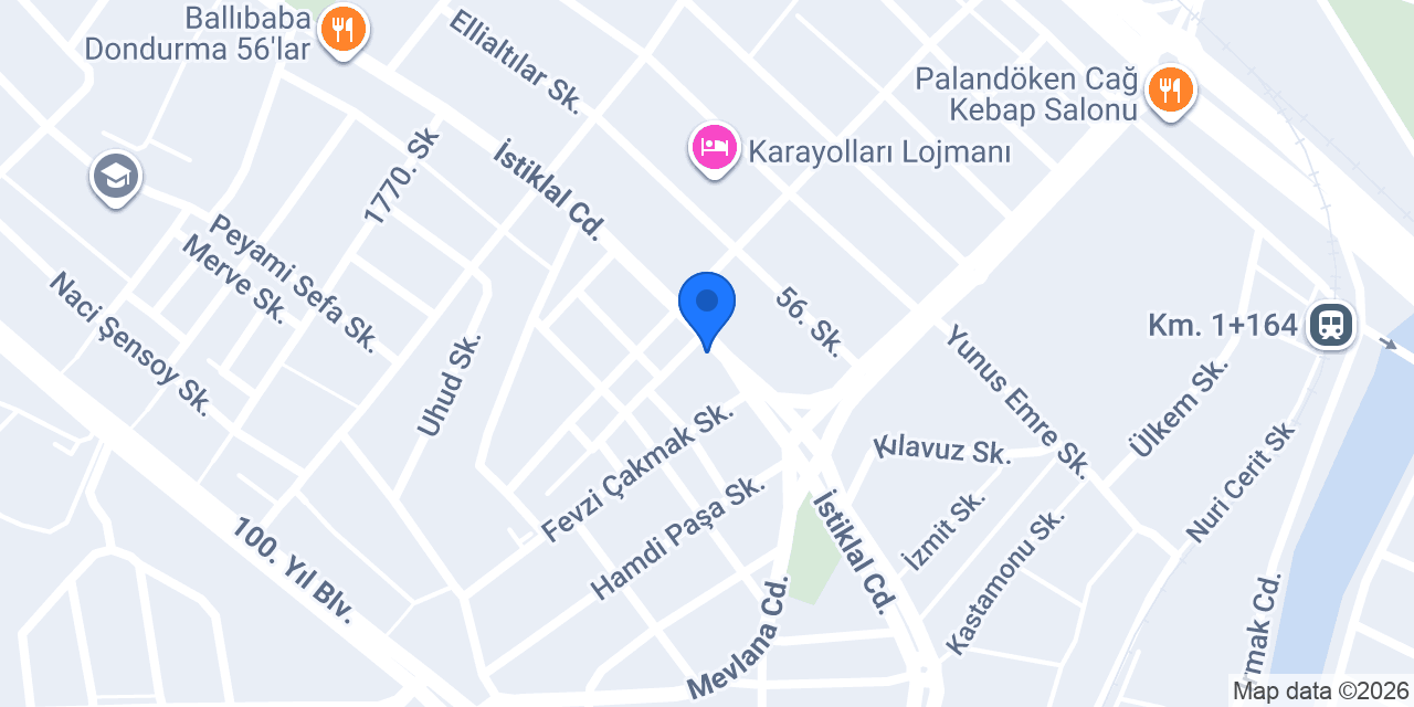Florya Et 56’lar Şube Kasap konumu
