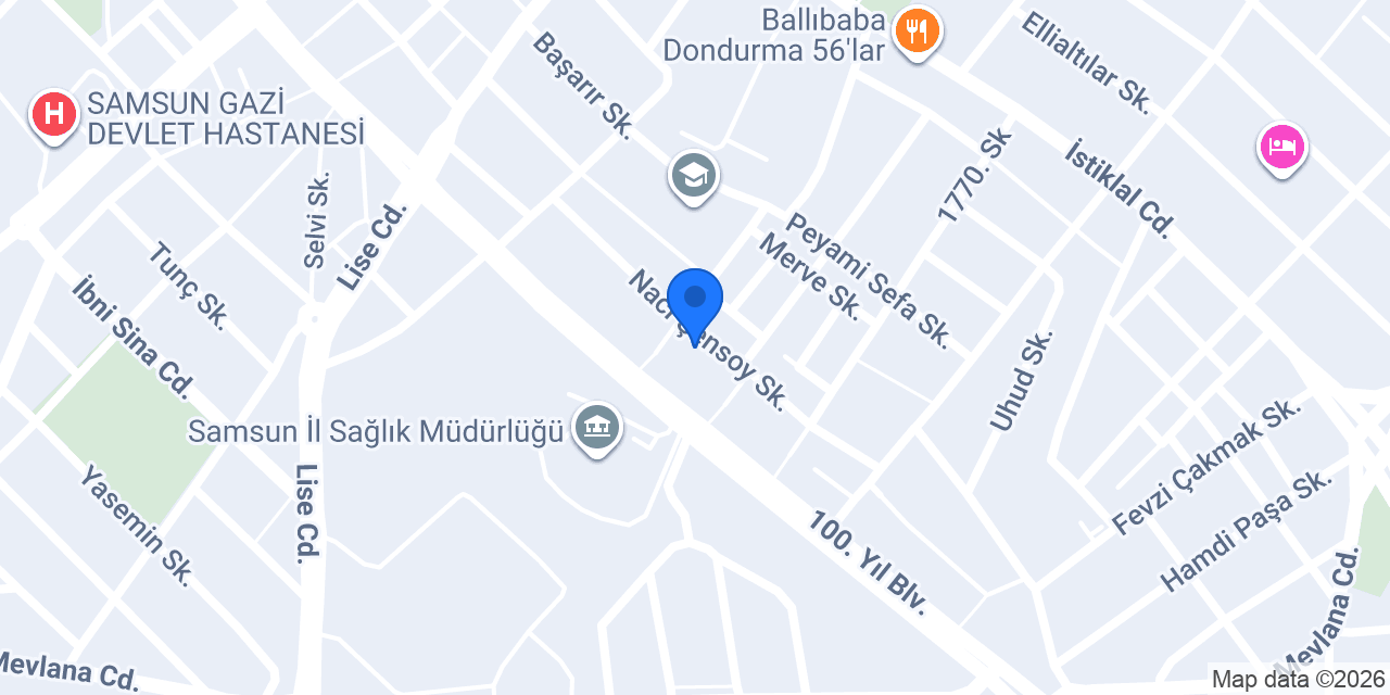 Rendeci Eczanesi konumu
