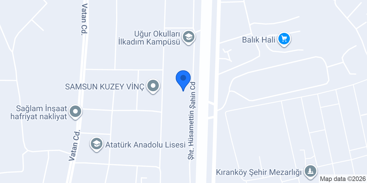 Süslü Grup konumu