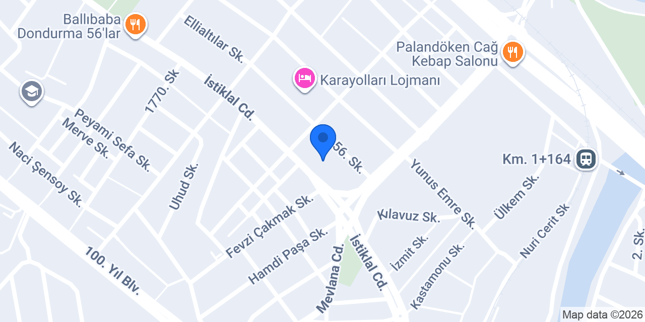 Olimpiyat Sürücü Kursu konumu