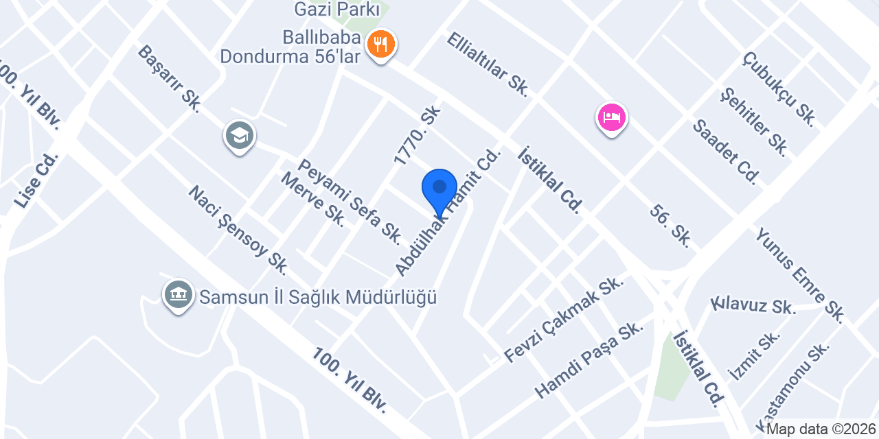 Saadet Pide ve lahmacun salonu konumu