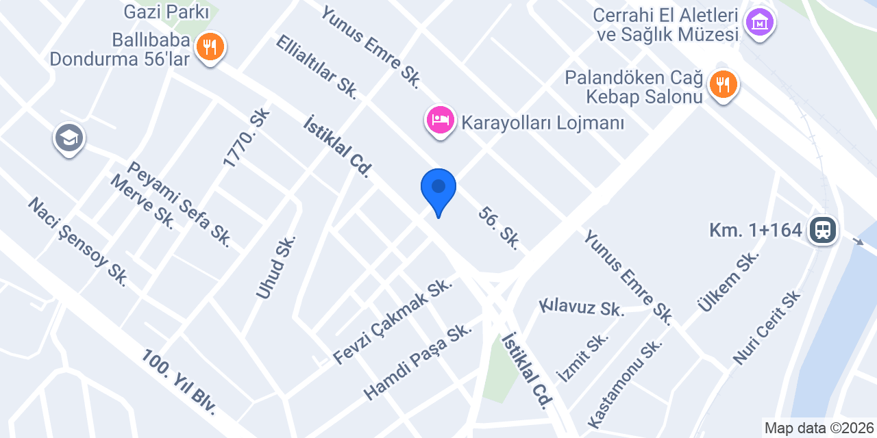 Av. Ekrem YARLIGAÇ konumu