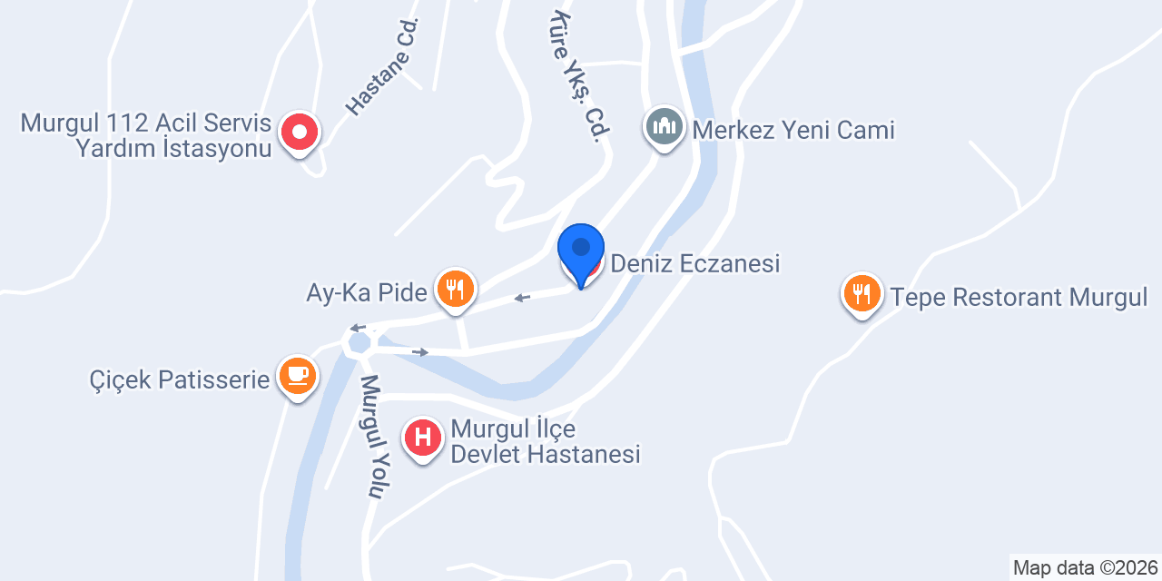 Hayat Eczanesi konumu
