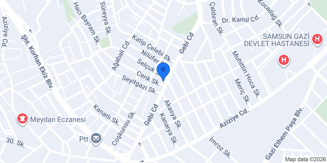 Samsun Kombi Servisi Anıl Teknik konumu