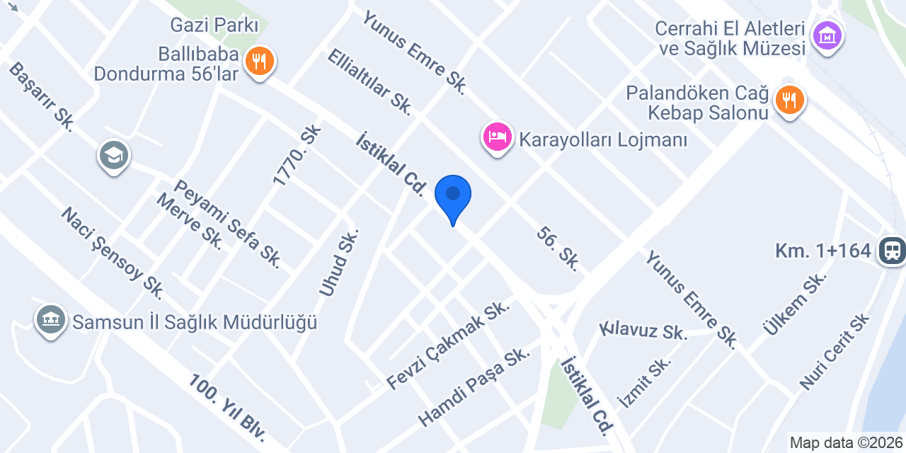 Tebessüm Psikolojik Danışmanlık Merkezi konumu
