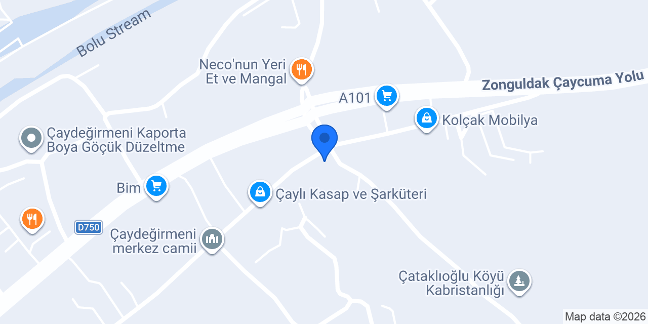 Nurtaç Bayan Kuaför konumu