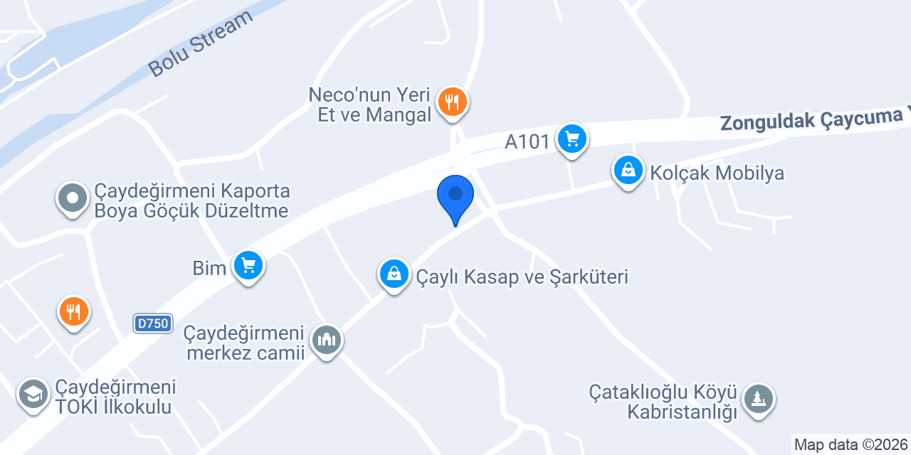 Ahi Bilişim Teknolojileri konumu